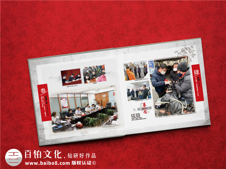 房管局長(cháng)離崗調任工作紀念冊-領(lǐng)導調研工作照片沖洗成相冊