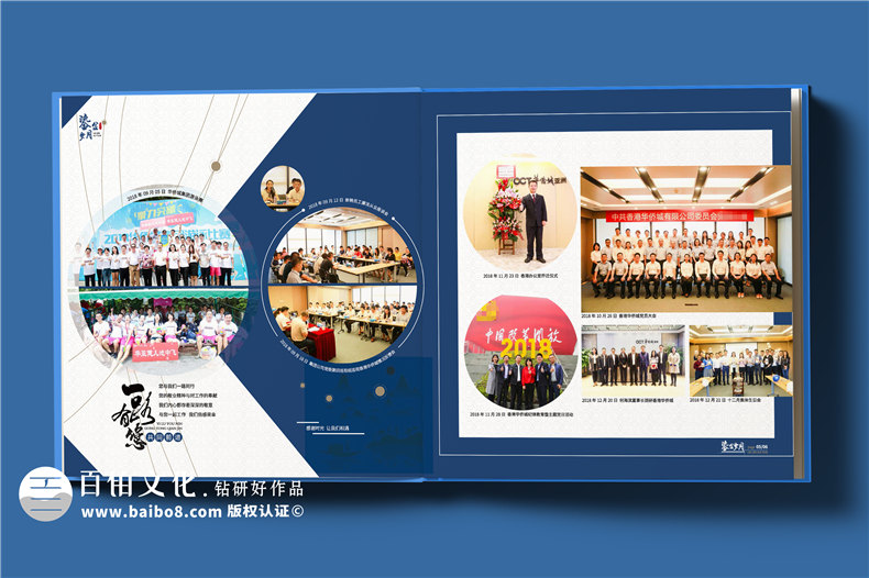 團隊工作總結紀念冊設計-作為企業(yè)年度活動(dòng)紀念冊的內容策劃