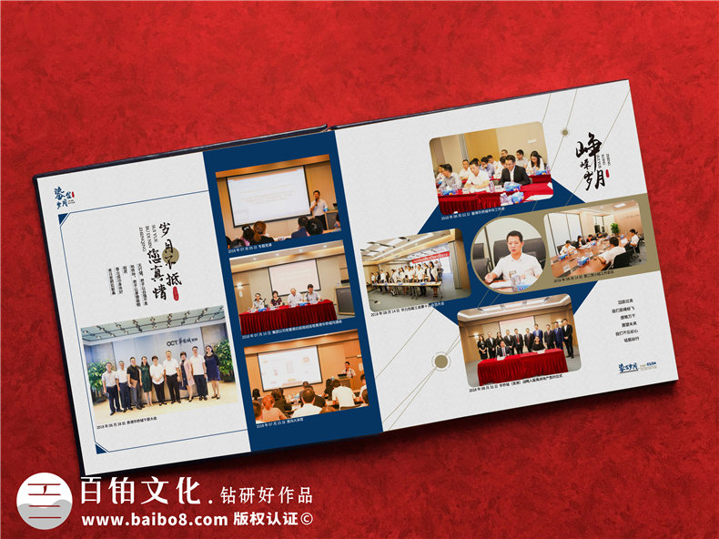 領(lǐng)導升職相冊-記錄領(lǐng)導工作生活的周年紀念畫(huà)冊