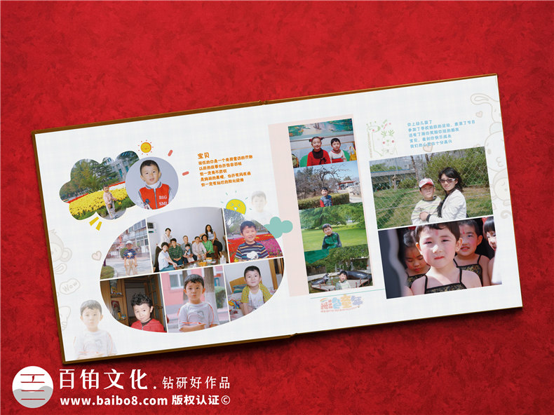 怎樣制作孩子的成長(cháng)相冊-把兒子從小到大的照片做成影集