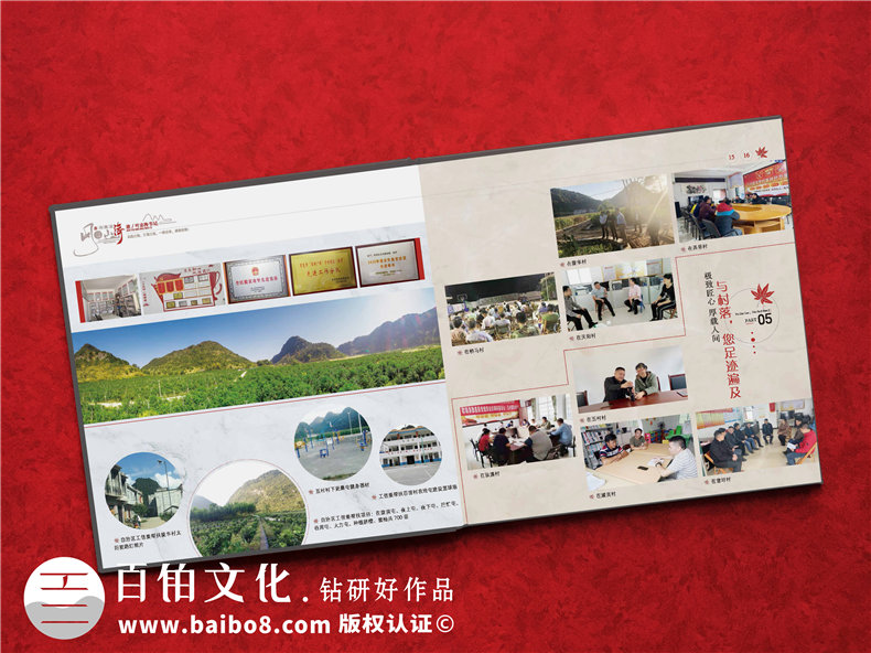 體制內機關(guān)領(lǐng)導退休離任相冊-書(shū)記工作紀實(shí)影集