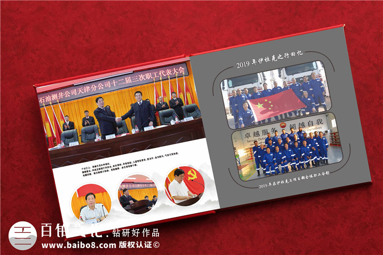 部門(mén)給高管領(lǐng)導做離職相冊-經(jīng)理離任畫(huà)冊