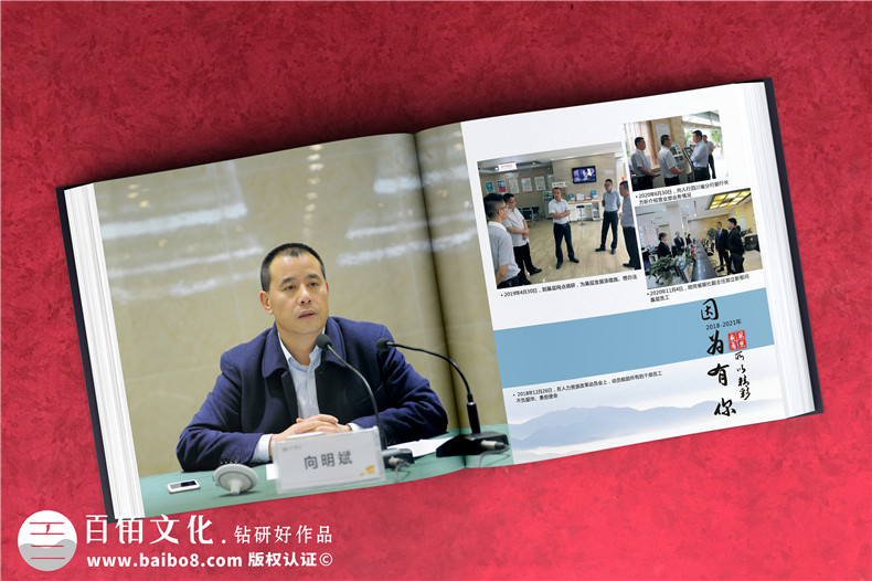 領(lǐng)導傳記相冊-歌頌領(lǐng)導功績(jì)的宣傳冊暨高升紀念冊