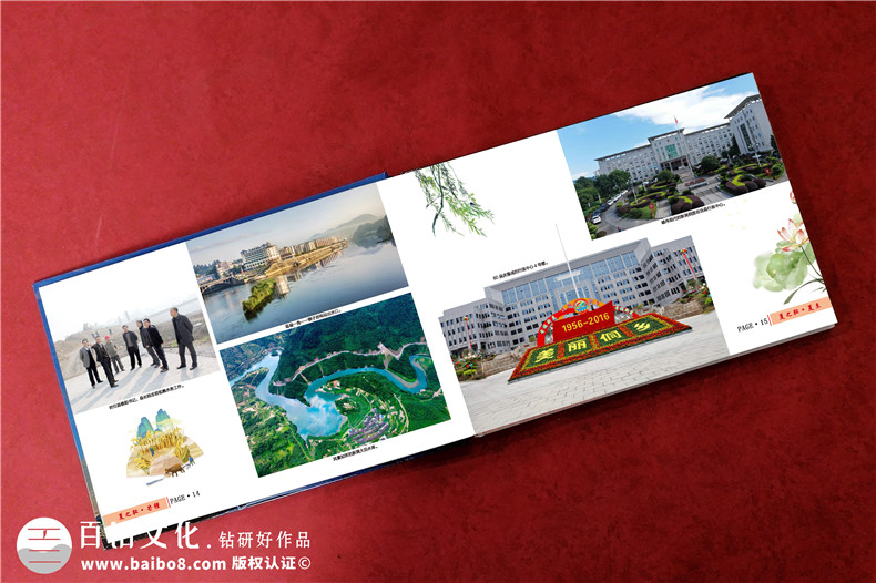 政府部門(mén)領(lǐng)導干部離任升遷畫(huà)冊-政府官員退休送工作紀實(shí)紀念冊影集