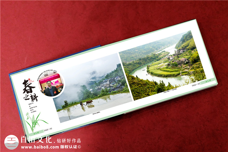 政府部門(mén)領(lǐng)導干部離任升遷畫(huà)冊-政府官員退休送工作紀實(shí)紀念冊影集