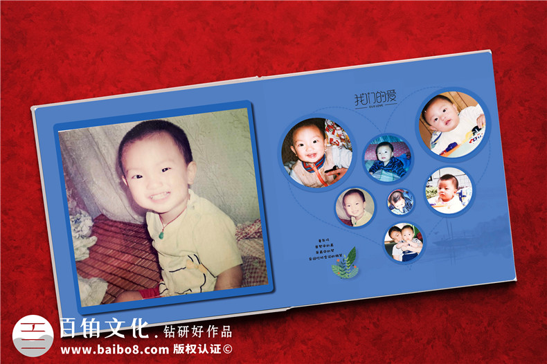 0-18歲成長(cháng)記錄集-18歲成人禮生日禮物電子相冊制作