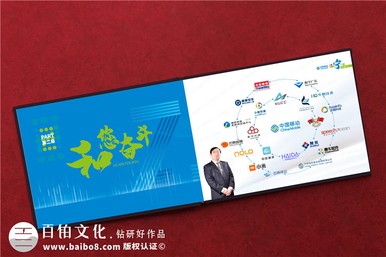 老領(lǐng)導退休離任照片如何做紀念冊-領(lǐng)導定制高檔相冊一般分幾個(gè)版塊