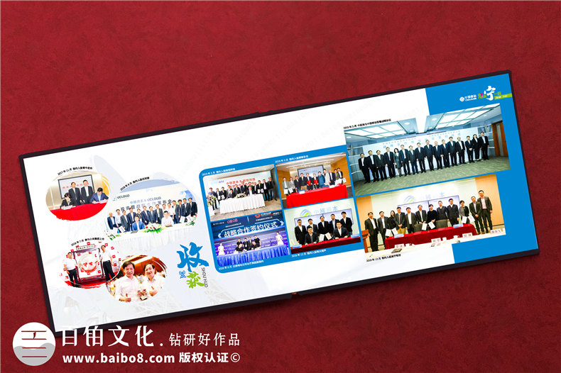 老領(lǐng)導退休離任照片如何做紀念冊-領(lǐng)導定制高檔相冊一般分幾個(gè)版塊