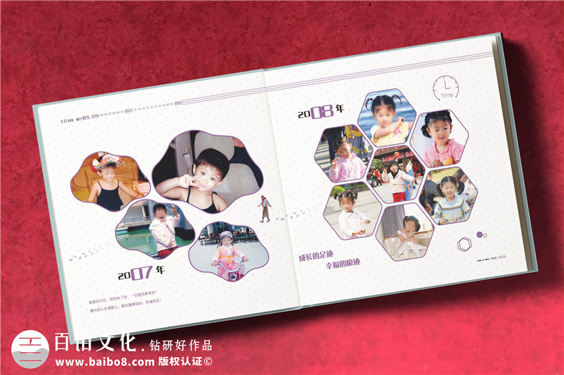 紀念冊專(zhuān)題-成長(cháng)紀念冊模板兒童相冊設計