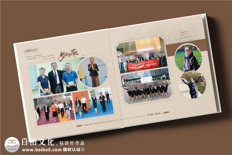 女領(lǐng)導退休/調任/離職/履新/升遷紀念冊設計定制