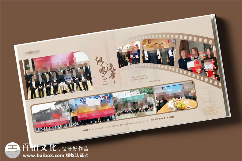 女領(lǐng)導退休/調任/離職/履新/升遷紀念冊設計定制