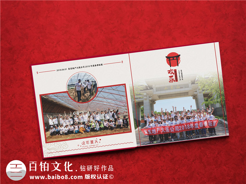 企業(yè)年度工作總結紀念冊-公司領(lǐng)導年會(huì )相冊設計-年末回顧畫(huà)冊制作