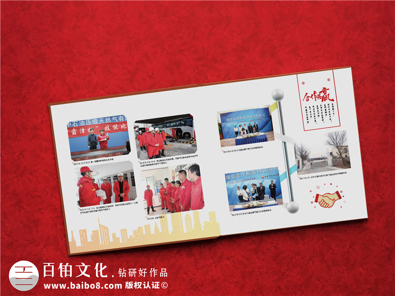 部門(mén)領(lǐng)導調動(dòng)升遷紀念相冊-退休干部離任要走做影集畫(huà)冊如何制作?