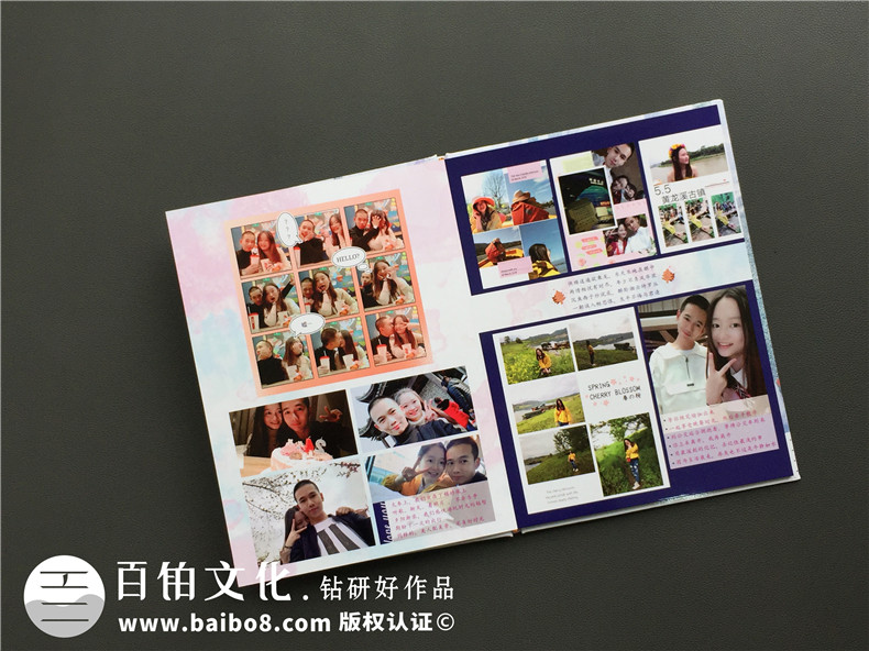 戀愛(ài)3周年紀念日制作一本男女朋友情侶相愛(ài)的照片書(shū)相冊-內容唯美!