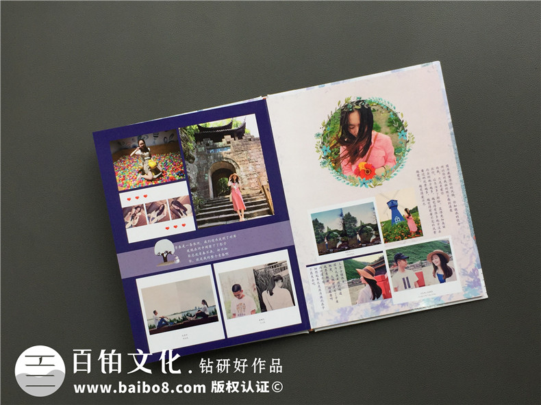 戀愛(ài)3周年紀念日制作一本男女朋友情侶相愛(ài)的照片書(shū)相冊-內容唯美!