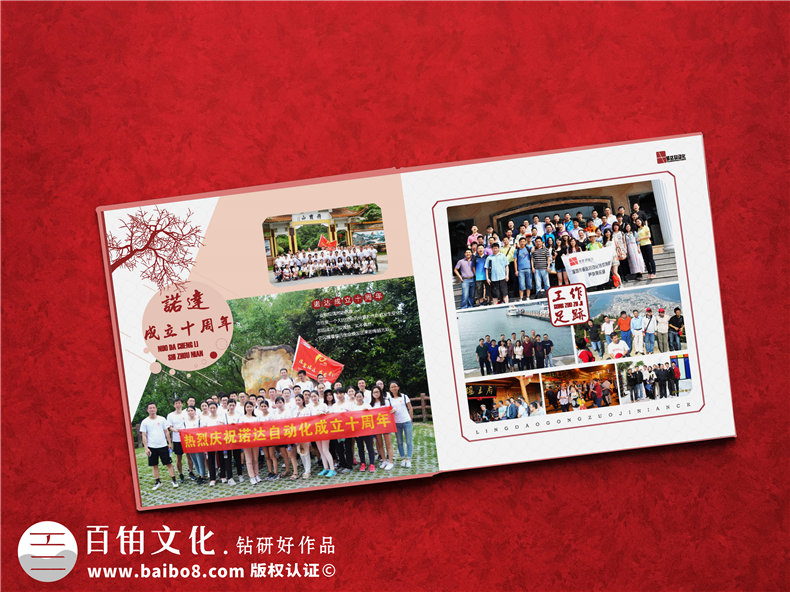 主管履職周年留念畫(huà)冊設計-公司領(lǐng)導要走了-工作照片集相冊怎么做