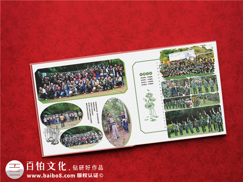 主管履職周年留念畫(huà)冊設計-公司領(lǐng)導要走了-工作照片集相冊怎么做