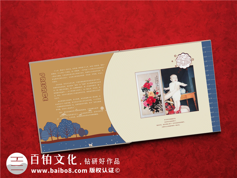 十八歲成人禮影集相冊-想給18歲的孩子制作一本記錄成長(cháng)軌跡的畫(huà)冊