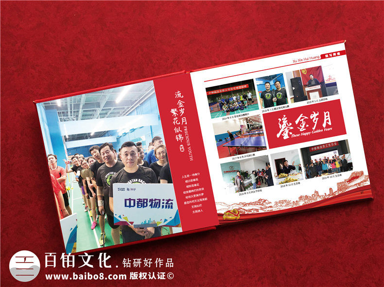 公司人事調動(dòng)紀念相冊-領(lǐng)導晉升要走,臨別做一本工作歷程人物畫(huà)冊