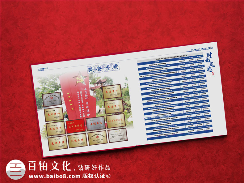 公司總經(jīng)理離任紀念相冊設計-企業(yè)離退休領(lǐng)導人調研事跡留念冊制作