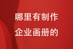 哪里有專(zhuān)門(mén)做企業(yè)畫(huà)冊的
