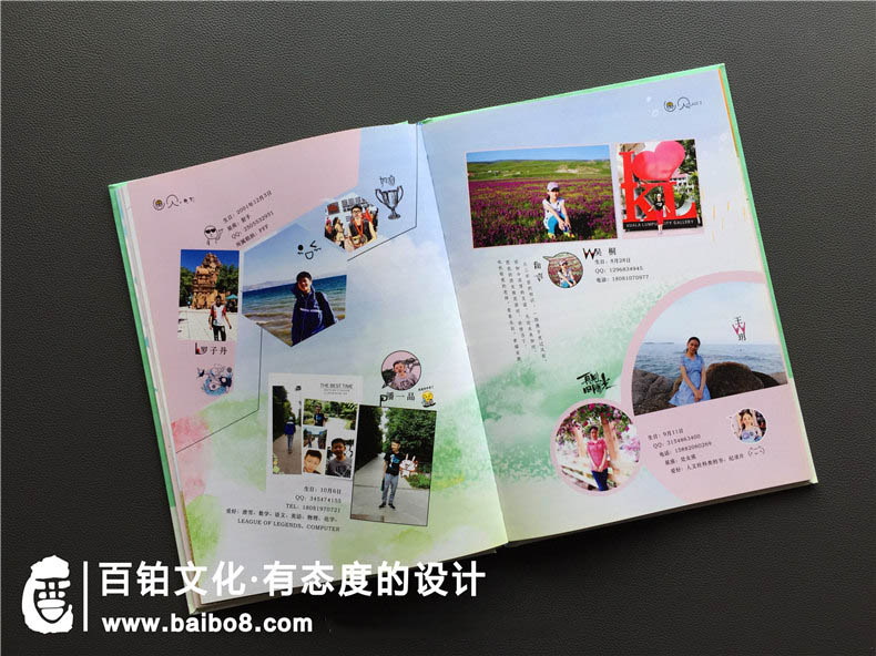 畢業(yè)紀念冊設計內容