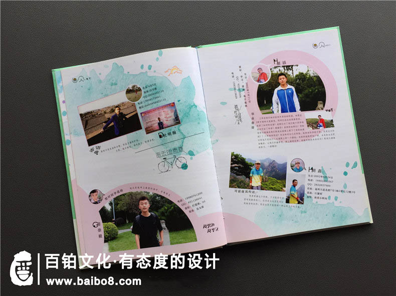 畢業(yè)紀念冊設計內容