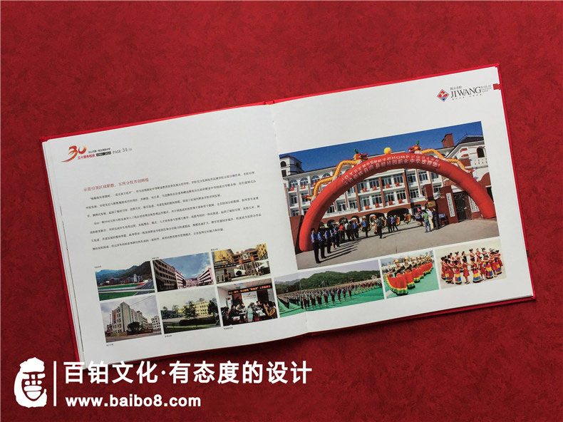 紀念冊設計的版塊內容